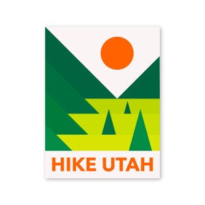 Hike Utah Sticker